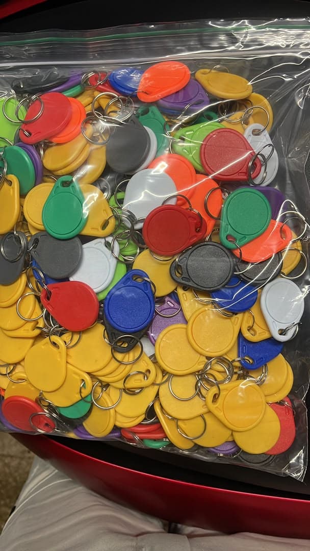 ميداليات مفاتيح RFID 125 كيلوهرتز - صورة 1